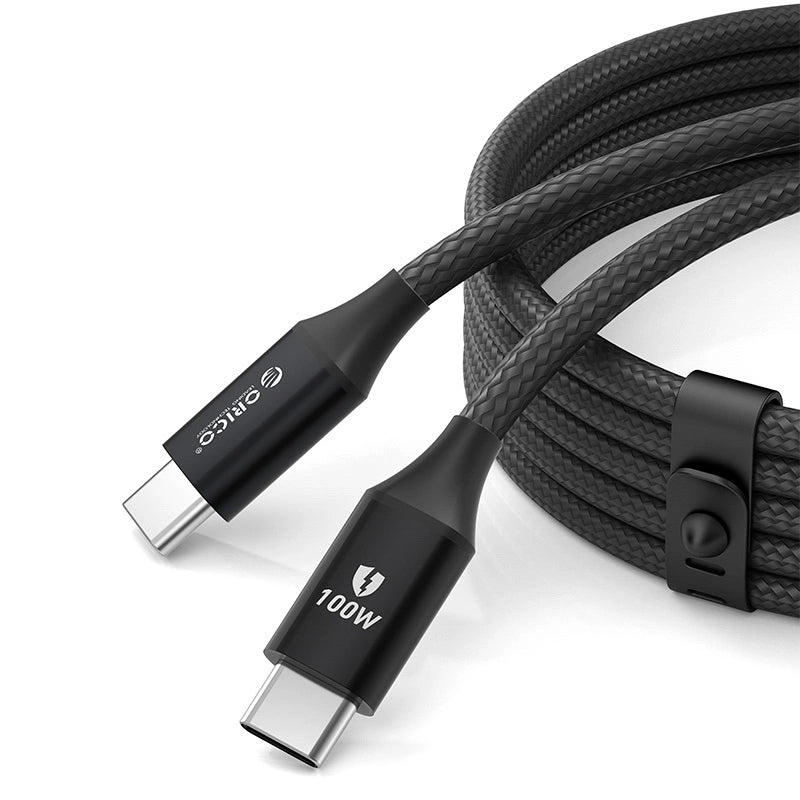 Cablu Date si Incarcare USB-C - USB-C Orico CDX, 100W, 1m