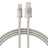 Cablu Date si Incarcare USB-A - USB-C Baseus Titanium, 100W, 1m, Argintiu P10378102G21-00