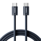 Cablu Date si Incarcare USB-C - USB-C Baseus Dynamic 4 Series, 100W, 1m, Negru P10381400121-00