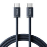 Cablu Date si Incarcare USB-C - USB-C Baseus Dynamic 4 Series, 100W, 1m, Negru P10381400121-00