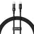 Cablu Date si Incarcare USB-C - USB-C Baseus Gem, 100W, 2m, Negru P10373000111-01