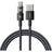 Cablu Date si Incarcare USB-A - USB-C Baseus Display 2, 100W, 2m, Negru P10382701111-00