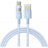 Cablu Date si Incarcare USB-A - USB-C Baseus Display 2, 100W, 1m, Albastru P10382701311-00