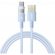 Cablu Date si Incarcare USB-A - USB-C Baseus Display 2, 100W, 1m, Albastru P10382701311-00
