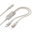 Cablu Date si Incarcare USB-C - Lightning / USB-C HOCO U139 2in1, 100W, 1.2m
