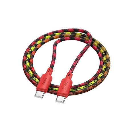 Cablu Date si Incarcare USB-C - USB-C HOCO X116, 60W, 1m