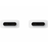 Cablu Date si Incarcare USB-C - USB-C Samsung, 60W, 1.8m, Alb EP-DX310JWEGEU