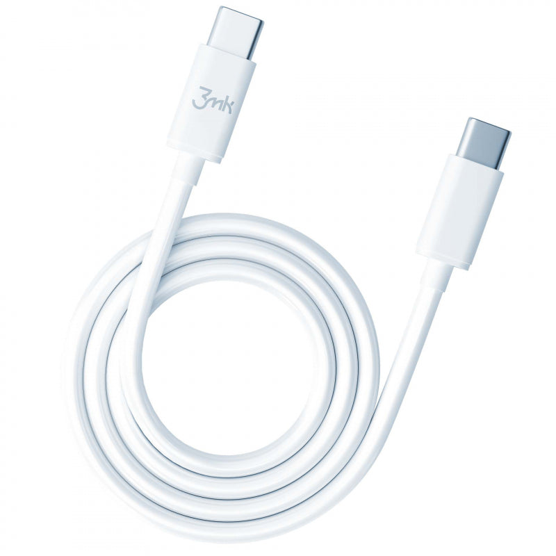 Cablu Date si Incarcare USB-C - USB-C 3MK Hyper, 100W, 2m