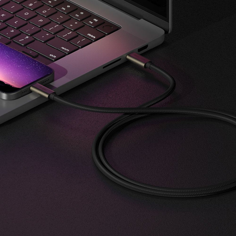 Cablu Date si Incarcare USB-C - USB-C Ringke 2X2, 240W, 1m