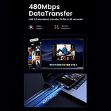 Cablu Date si Incarcare USB-C - USB-C UGREEN L513, 240W, 1m
