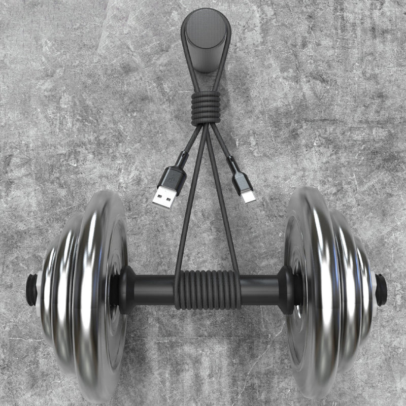 Cablu Date si Incarcare USB-A - USB-C Dudao L9T, 100W, 1m