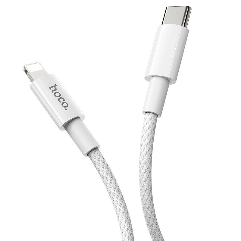 Cablu Date si Incarcare USB-C - Lightning HOCO X56, 20W, 1m