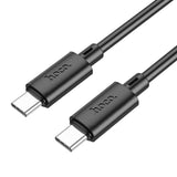 Cablu Date si Incarcare USB-C - USB-C HOCO X88, 60W, 1m