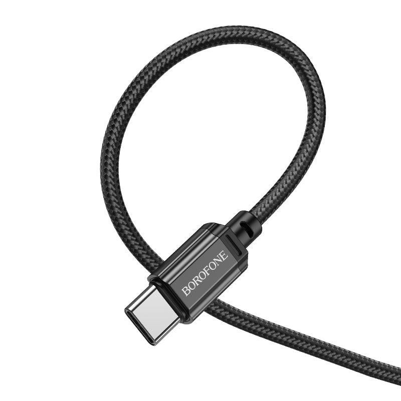 Cablu Date si Incarcare USB-A - USB-C Borofone BX87 Sharp, 60W, 1m