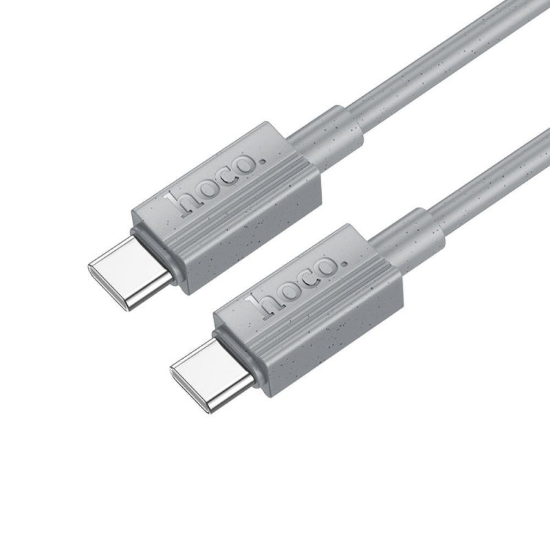 Cablu Date si Incarcare USB-C - USB-C HOCO X107, 60W, 1m