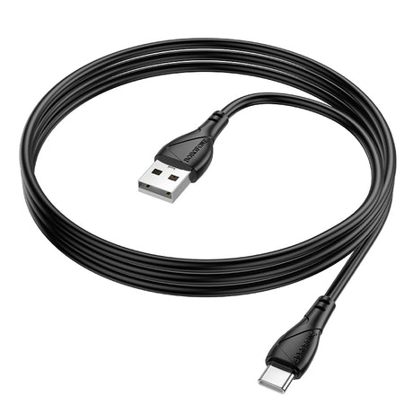 Cablu Date si Incarcare USB-A - USB-C Borofone BX121 Energy, 18W, 1m
