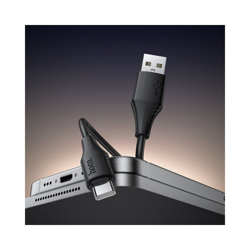 Cablu Date si Incarcare USB-A - USB-C HOCO X124, 18W, 1m