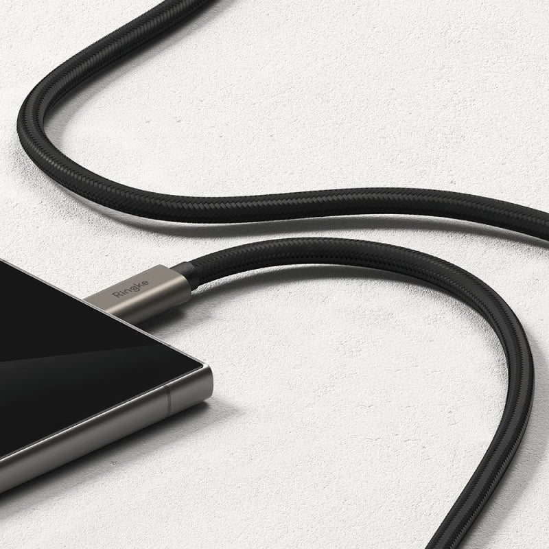 Cablu Date si Incarcare USB-C - USB-C Ringke 2X2, 240W, 1m
