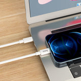 Cablu Date si Incarcare USB-C - Lightning HOCO X56, 20W, 1m