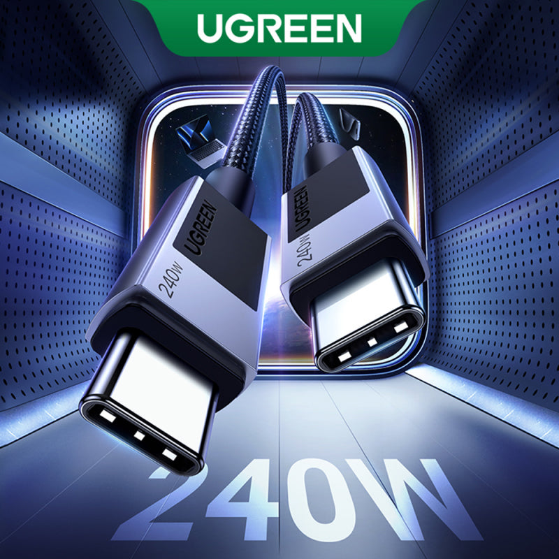 Cablu Date si Incarcare USB-C - USB-C UGREEN L513, 240W, 1m