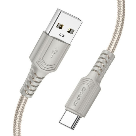 Cablu Date si Incarcare USB-A - USB-C Borofone BX116 Certain, 18W, 1m