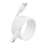 Cablu Date si Incarcare USB-A - USB-C Borofone BX116 Certain, 18W, 1m