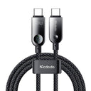 Cablu Date si Incarcare USB-C - USB-C McDodo CA-4780 Display, 60W, 1.2m