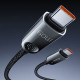 Cablu Date si Incarcare USB-C - USB-C McDodo CA-4780 Display, 60W, 1.2m