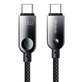 Cablu Date si Incarcare USB-C - USB-C McDodo CA-4780 Display, 60W, 1.2m