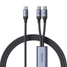 Cablu Incarcare USB-C - USB-C Joyroom SA21-1T2, 100W, 1.5m