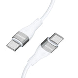 Cablu Incarcare USB-C - USB-C WZK WSTCC1, 65W, 1m