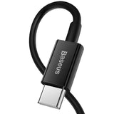 Cablu Date si Incarcare USB-C - Lightning Baseus Superior Series, 20W, 2m, Negru CATLYS-C01