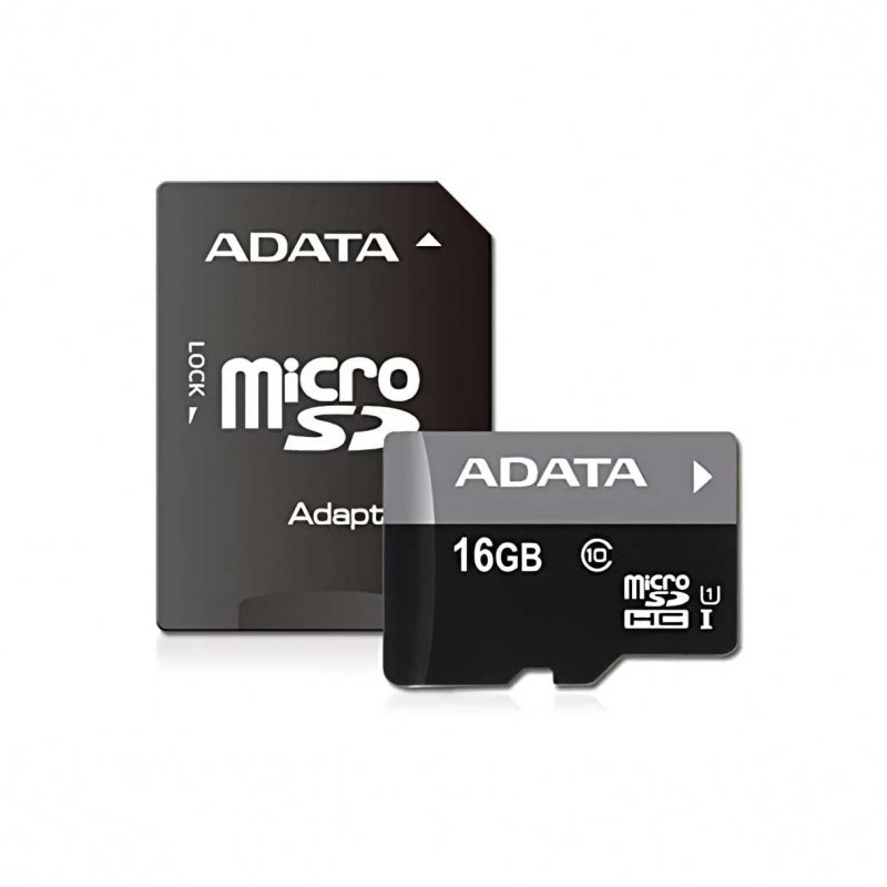 Card Memorie microSDHC Adata Premier, 16Gb, Clasa 10, Cu Adaptor AUSDH16GUICL10-RA1