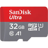 Card Memorie microSDHC SanDisk Ultra Android, 32Gb, Clasa 10 / UHS-1 U1 SDSQUA4-032G-GN6MN