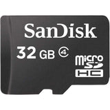 Card Memorie microSDHC SanDisk, 32Gb, Clasa 4 SDSDQM-032G-B35