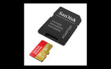 Card de memorie SanDisk Extreme microSDXC 128GB, pana la 190MB/s & 90MB/s Read/Write speeds + SD Adapter