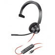 Casca USB-C HP Poly Blackwire C3310, Neagra 8X215AA
