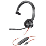 Casca USB-C HP Poly Blackwire C3310, Neagra 8X215AA