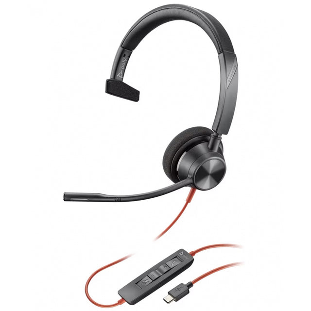 Casca USB-C HP Poly Blackwire C3310, Neagra 8X215AA