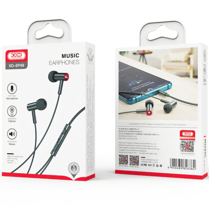 Handsfree 3.5mm XO Design EP49