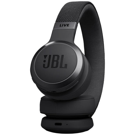 Casti audio wireless On-Ear JBL LIVE 670NC, True Adaptive NC, Bluetooth, Multi-Point, Black (negru) - NotebookGsm