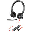 Casti USB-A Plantronics BLACKWIRE BW3320, Negre, Resigilate 213934-01