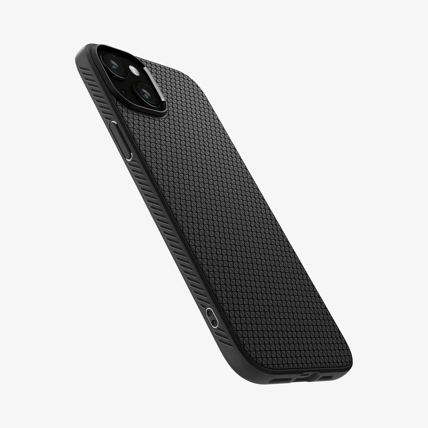 Husa Spigen Liquid Air compatibila cu iPhone 15 Matte Black