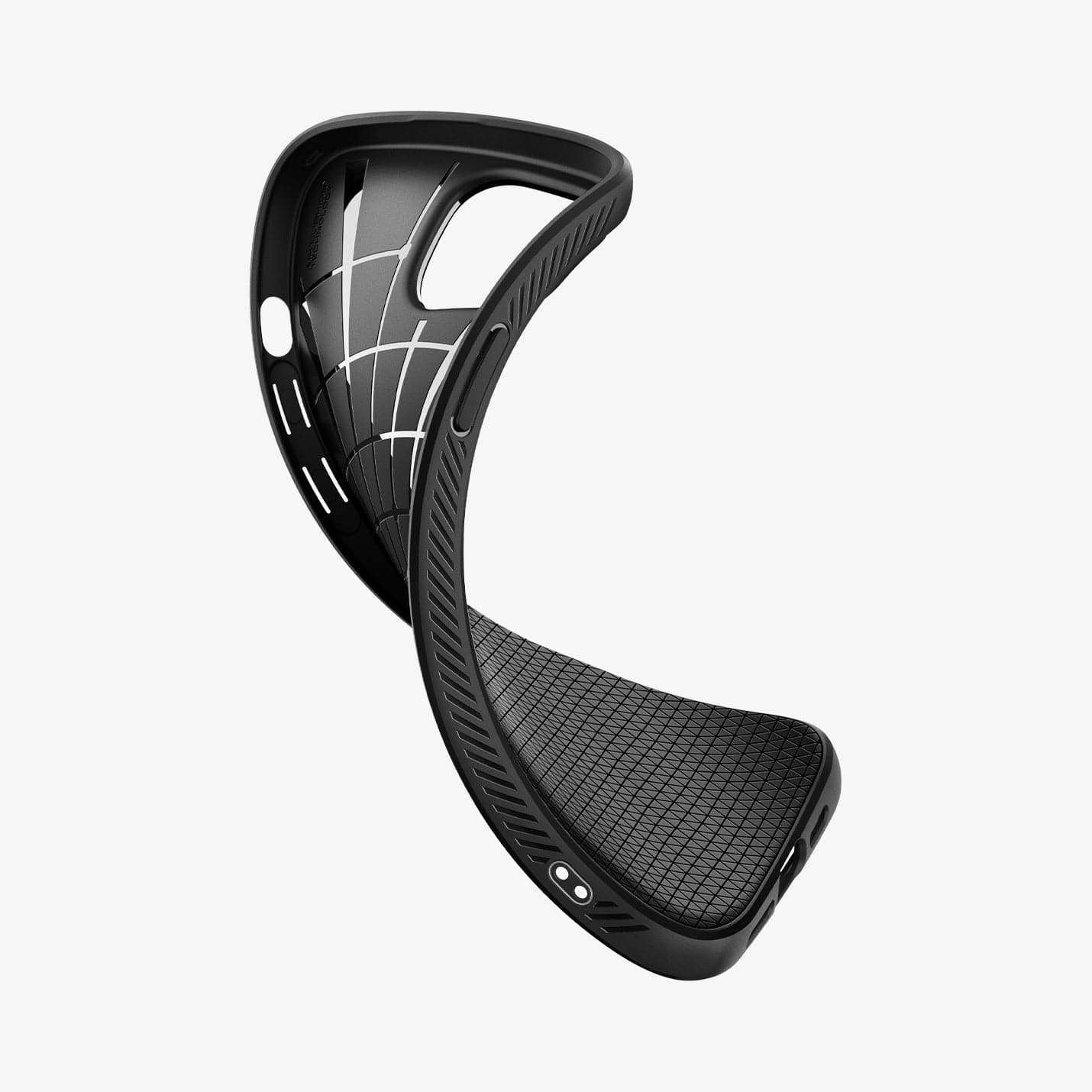 Husa Spigen Liquid Air compatibila cu iPhone 15 Matte Black