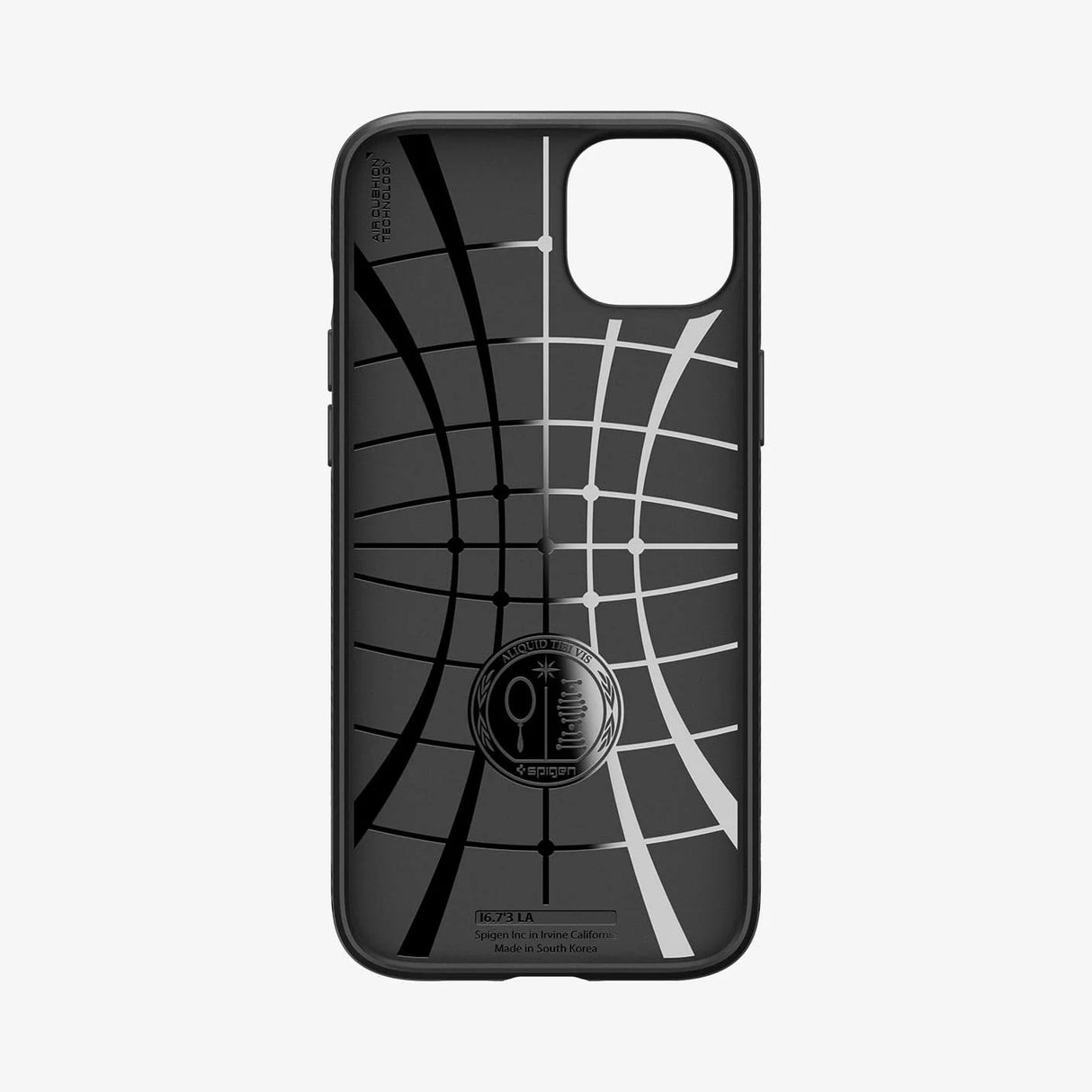 Husa Spigen Liquid Air compatibila cu iPhone 15 Matte Black