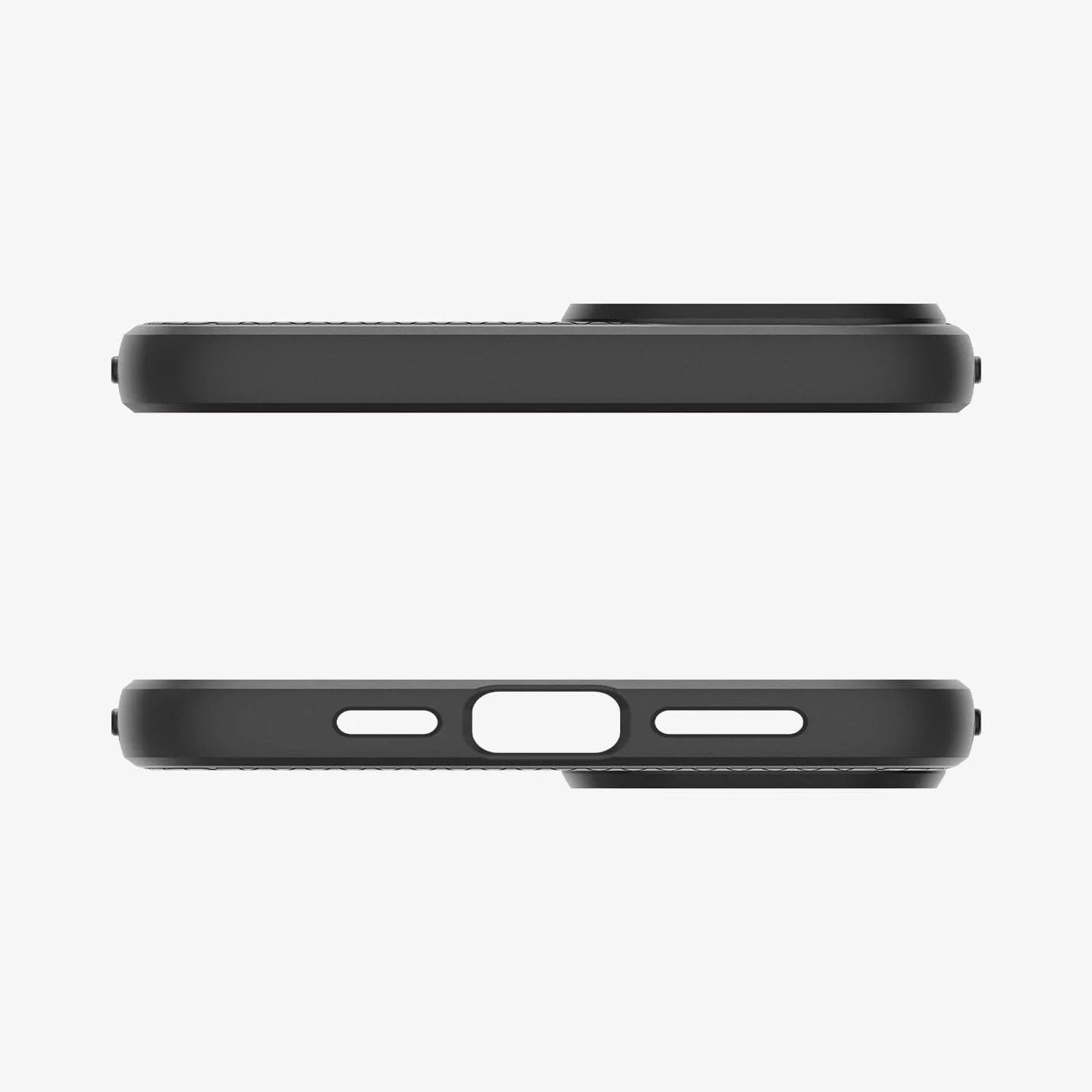 Husa Spigen Liquid Air compatibila cu iPhone 15 Matte Black