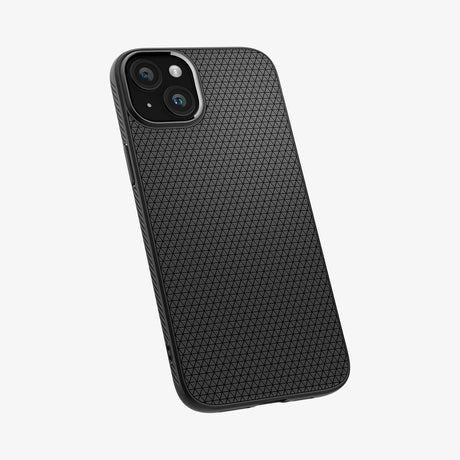 Husa Spigen Liquid Air compatibila cu iPhone 15 Matte Black