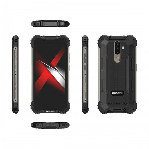 Doogee S58 Pro, 4G, IPS 5.71", 6GB RAM, 64GB ROM, Android 10, Helio P22, 5180mAh, Dual SIM, Negru