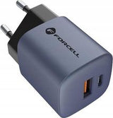 Încărcător rețea Forcell 33W USB-C + USB-A, Quick Charge 4.0, Power Delivery