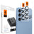Folie de protectie Camera spate Spigen EZ FIT pentru Samsung Galaxy S25+ S936, Sticla Securizata, Set 2 bucati, Transparenta AGL